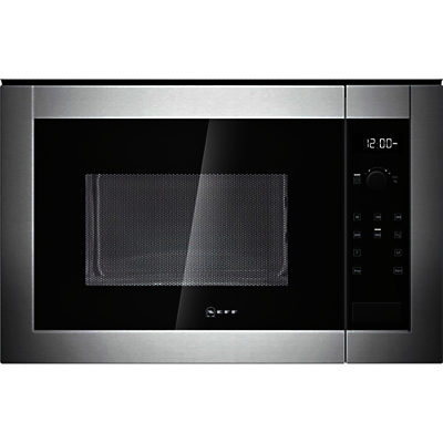 Neff H12WE60N0G Built-In Microwave, Stainless Steel Neff H12WE60N0G Built-In Microwave, Stainless Steel